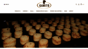 What Dulces-gamito.com website looked like in 2018 (5 years ago)