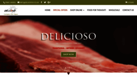 What Delicioso.co.uk website looked like in 2018 (5 years ago)