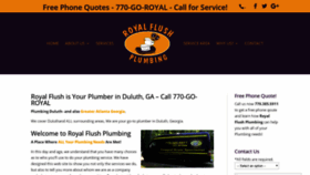 What Duluth-plumber.com website looked like in 2018 (5 years ago)