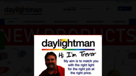 What Daylightman.com.au website looked like in 2018 (5 years ago)