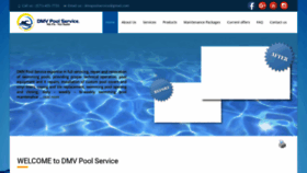 What Dmvpoolservice.com website looked like in 2018 (5 years ago)