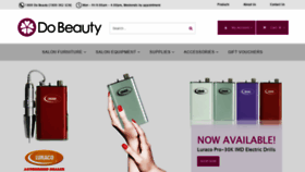 What Dobeauty.com.au website looked like in 2018 (5 years ago)
