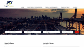 What Dubaifreightforwarders.com website looked like in 2018 (5 years ago)