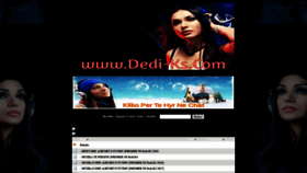 What Dedi-ks.com website looked like in 2018 (5 years ago)