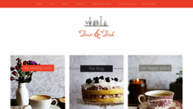 What Dineanddish.net website looked like in 2018 (5 years ago)