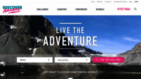 What Discoveradventure.com website looked like in 2018 (5 years ago)