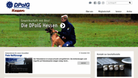 What Dpolghessen.de website looked like in 2018 (5 years ago)