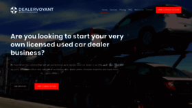 What Dealervoyant.com website looked like in 2018 (5 years ago)