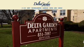 What Deltagardenapartments.com website looked like in 2018 (5 years ago)