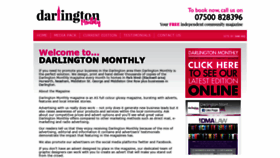 What Darlingtonmonthly.co.uk website looked like in 2018 (5 years ago)