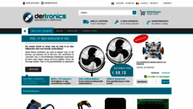 What Dertronics.nl website looked like in 2018 (5 years ago)