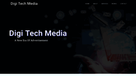 What Digitechmedia.in website looked like in 2018 (5 years ago)