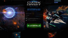 What Darkorbit.es website looked like in 2018 (5 years ago)