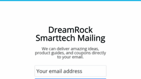 What Dreamrocksmarttech.com website looked like in 2018 (5 years ago)