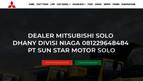 What Dealermitsubishisolo.com website looked like in 2018 (5 years ago)