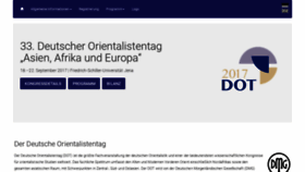 What Dot2017.de website looked like in 2018 (5 years ago)