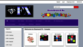 What Diamondfx.ca website looked like in 2018 (5 years ago)