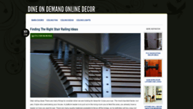 What Dineondemandonline.com website looked like in 2018 (6 years ago)