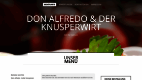 What Don-alfredo-graz.at website looked like in 2018 (5 years ago)