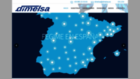 What Dimelsa.es website looked like in 2018 (5 years ago)