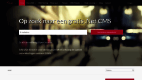 What Dotnetnuke.nl website looked like in 2018 (5 years ago)