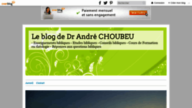 What Dr-choubeu.over-blog.com website looked like in 2018 (5 years ago)