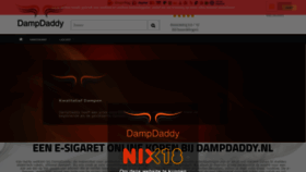 What Dampdaddy.nl website looked like in 2018 (5 years ago)