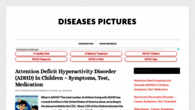 What Diseasespictures.com website looked like in 2018 (5 years ago)