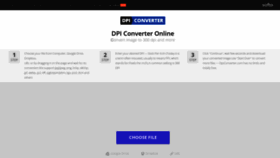 What Dpiconverter.com website looked like in 2018 (5 years ago)