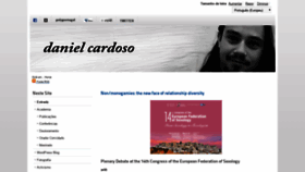 What Danielscardoso.net website looked like in 2018 (5 years ago)