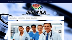 What Dinamicaimagem.com.br website looked like in 2018 (5 years ago)