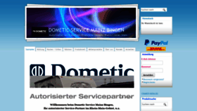 What Dometic-service-shop.de website looked like in 2018 (5 years ago)
