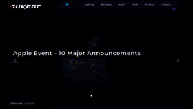 What Dukegr.com website looked like in 2018 (7 years ago)