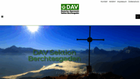 What Dav-berchtesgaden.de website looked like in 2018 (5 years ago)