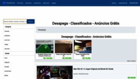 What Desapega.net website looked like in 2018 (5 years ago)