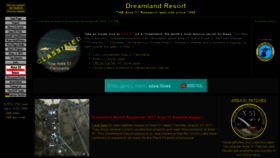 What Dreamlandresort.com website looked like in 2018 (5 years ago)