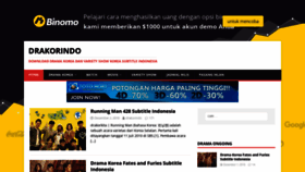 What Drakorindo.tv website looked like in 2018 (5 years ago)