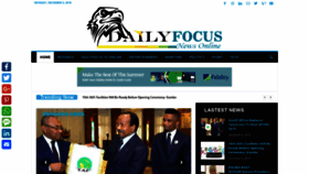 What Dailyfocus.com.ng website looked like in 2018 (5 years ago)