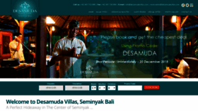 What Desamudavillas.com website looked like in 2018 (5 years ago)