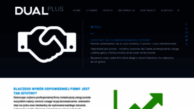 What Dualplus.pl website looked like in 2018 (5 years ago)
