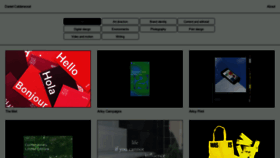 What Danielcalderwood.com website looked like in 2018 (6 years ago)