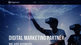 What Digimarl.com website looked like in 2018 (5 years ago)