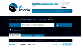 What Dokosciola.pl website looked like in 2018 (5 years ago)
