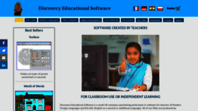 What Discoveryeducationalsoftware.co.uk website looked like in 2018 (5 years ago)