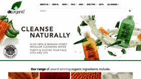 What Drorganic.co.uk website looked like in 2018 (5 years ago)