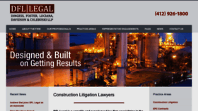 What Dfllegal.com website looked like in 2018 (5 years ago)