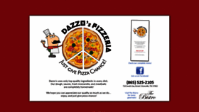 What Dazzospizza.com website looked like in 2018 (5 years ago)