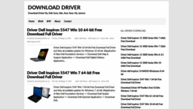 What Ddownloaddriver.blogspot.in website looked like in 2018 (5 years ago)