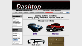 What Dashtop.com website looked like in 2018 (5 years ago)