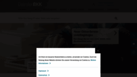 What Daimler-bkk.com website looked like in 2018 (5 years ago)